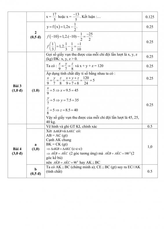 Đề kiểm tra học kỳ 1 môn Toán lớp 7 Trường THCS Việt Anh năm 2021 - 2022-4