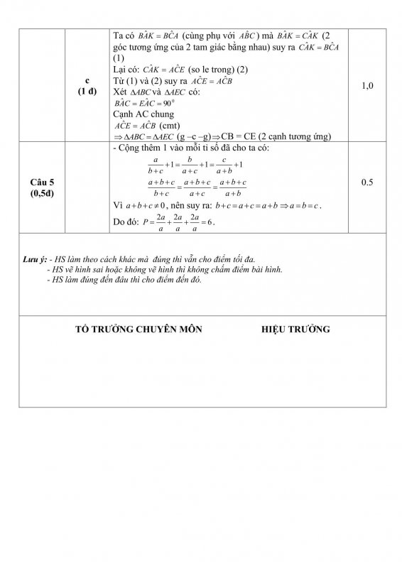 Đề kiểm tra học kỳ 1 môn Toán lớp 7 Trường THCS Việt Anh năm 2021 - 2022-5